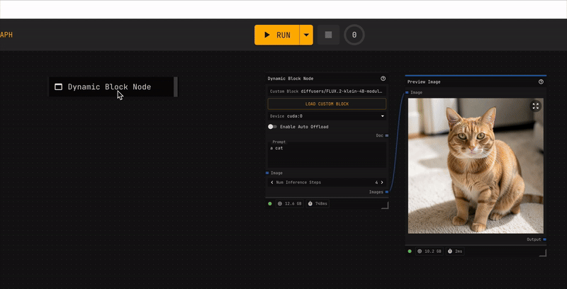 Mellon custom block demo